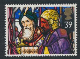 Great Britain  SG 1638 SC# 1472 Used / FU with First Day Cancel - Christmas 1992