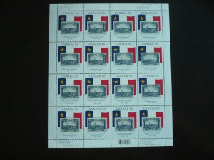 Stamps - Canada - Scott# 2119 - Mint Never Hinged Pane of 16 Stamps