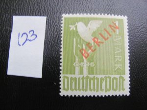 GERMANY BERLIN 1949 MNH SC 9N33 SINGLE FINE  $500 (123)