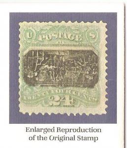 120 22kt Gold Replica stamp