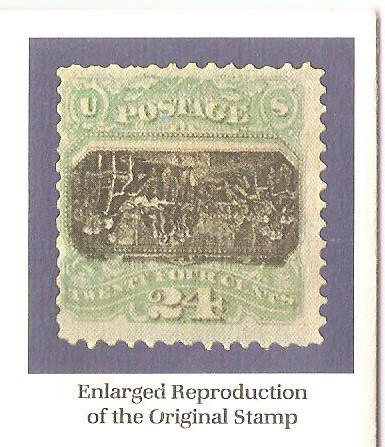 120 22kt Gold Replica stamp