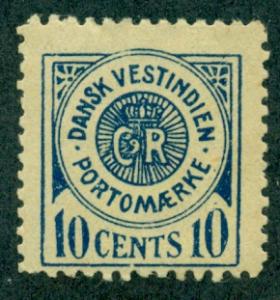 Danish West Indies #J4 Forgery