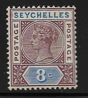 SEYCHELLES, 6,  HINGED, QUEEN VICTORIA