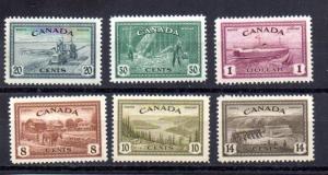 Canada 268-273 MH