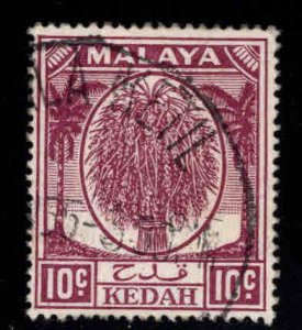 MALAYA Kedah Scott 69 Used 1952 Sheaf of Rice stamp