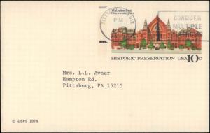 United States, Pennsylvania, United States Government Postal Cards