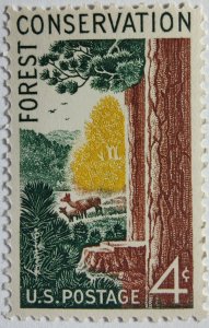 SCOTT #1122 FOREST CONSERVATION SINGLE MINT NEVER HINGED BEAUTY