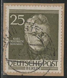 Germany Berlin Scott # 9N91, used, opp