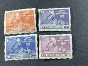 NEW HEBRIDES (FRENCH) # 79-82-MINT NEVER/HINGED----COMPLETE SET----1949