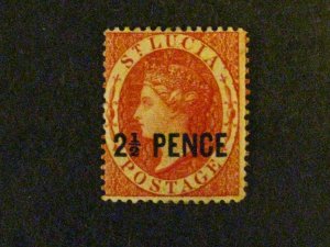 St. Lucia #17 mint hinged  c204 567