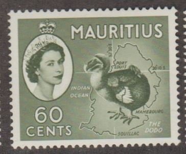 Mauritius Scott #261 Stamps - Mint Single