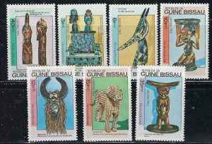 Guinea-Bissau 579-85 MNH 1984 Wood Sculptues (an2882)