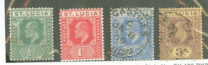 St. Lucia #57-60  Multiple