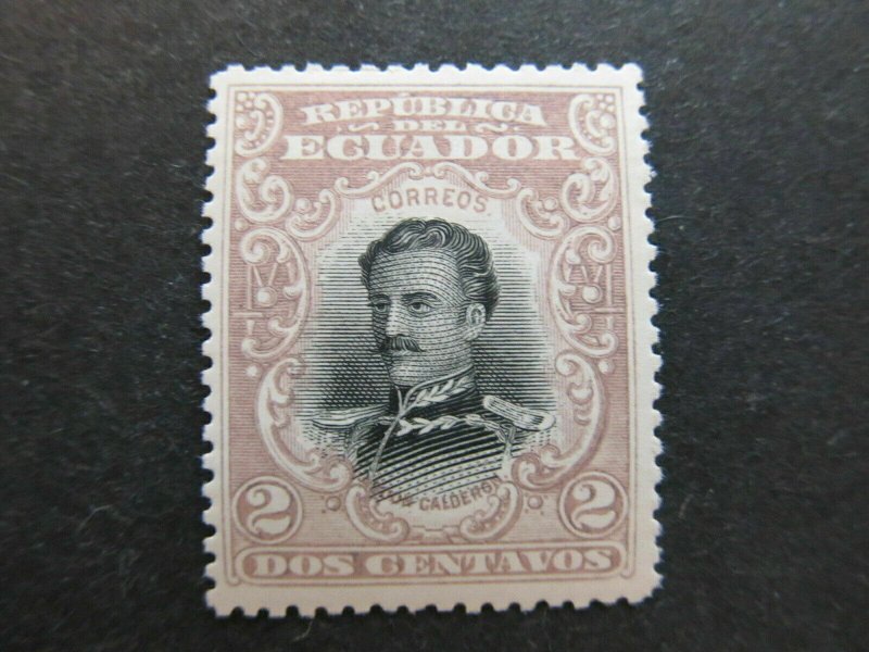 A4P46F37 Ecuador 1899 2c mnh**