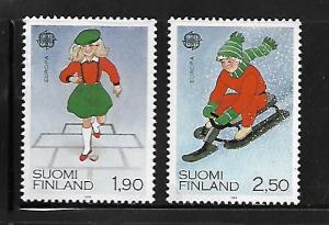 FINLAND, 795-796, MNH, EUROPA