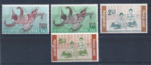 1963 Thailand - SG 507-510 Correspondence week 4 values MNH **