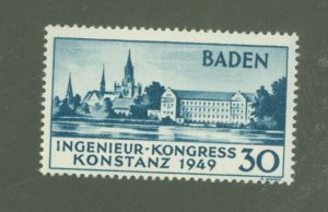 Germany/Baden (5N) #5N41 Mint (NH) Single (Complete Set)