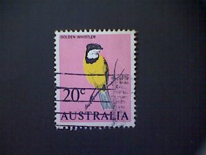 Australia, Scott #408, used (o), 1966, 40¢, Golden Whistler