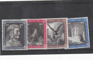 san marino mnh  stamps  Ref 9283