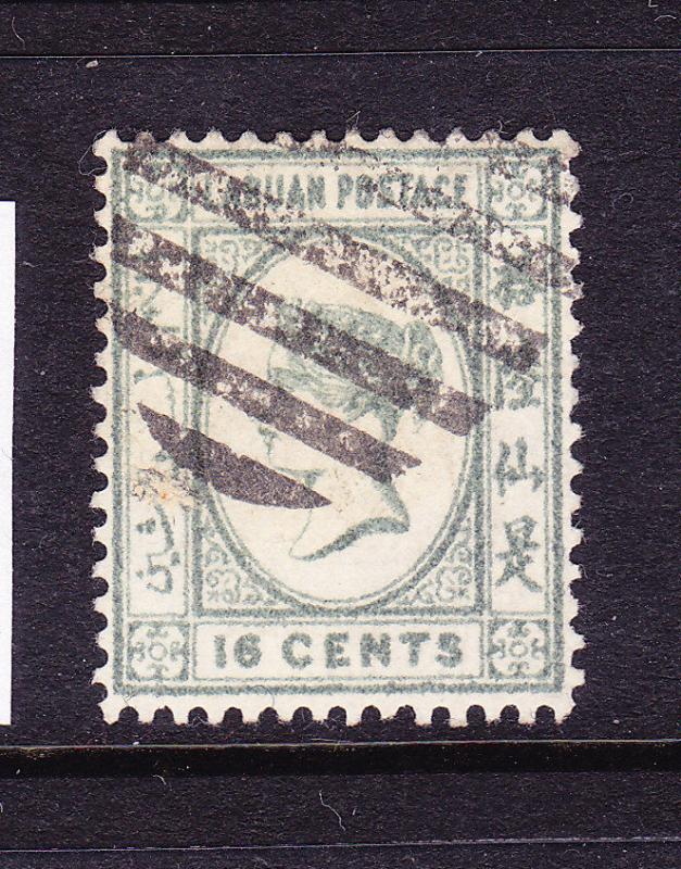 LABUAN  1892-93  16c  QV  FU    SG 46 