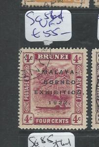 BRUNEI (PP1701B) 4C MBE  SG 54  VFU