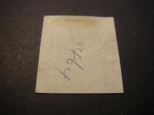 Scott 345, 3 cent IMPERF Washington, USED Single, Beautiful stamp, CV $20