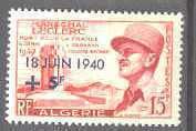 Algeria B90 MNH de Gaulle SCV1.60