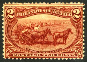 U.S. #286 MINT OG LH