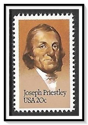 US #2038 Joseph Priestley MNH