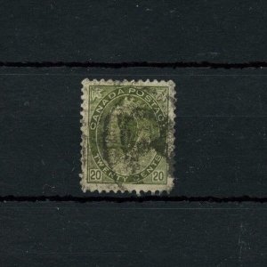 #84 V F used Queen Victoria Cat $150 Canada used 