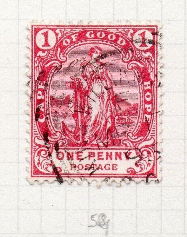 Cape of Good Hope 1893 QV Early Issue Fine Used 1d. NW-206555