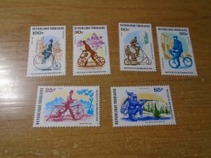 Bicycles : Togo  #  1003-04/C350-53  MNH