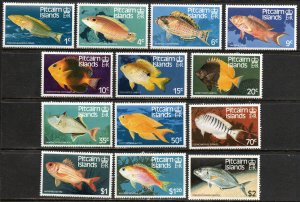 Pitcairn Islands Sc #231-243 Mint Hinged