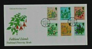 Falkland Islands:1995 Flowering Shrubs,  First Day Cover