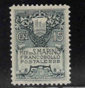 San Marino Scott 79 Mint Hinged, MH* Type 1 18.5 mm wide