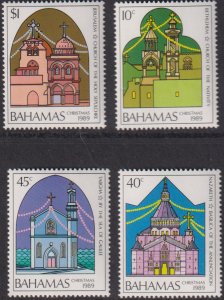 1989 Bahamas Christmas 1989 complete set MNH Sc# 679 / 682 CV $10.70