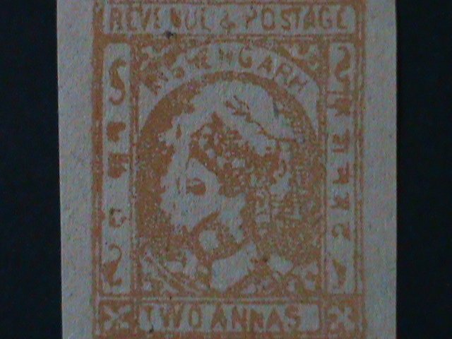 ​INDIA-KISHANGARH  STATES- SC#26 MAHARAJA SARDUL SINGH POSTAGE STAMP- IMPERF