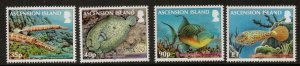 ASCENSION SG1129/32 2012 REEF FISH MNH