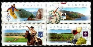 CANADA SG1737a 1997 SCENIC HIGHWAYS (1ST SERIES) MNH