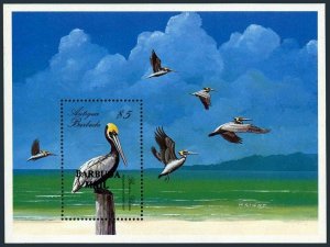 Barbuda 952-961,MNH.Michel 1046-1053,Bl.131. Birds 1988.Pelican,Flamingo,Heron,