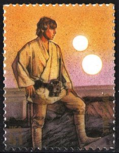SC#4143e 41¢ Star Wars: Luke Skywalker (2007) SA