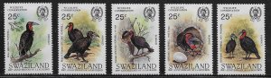 Swaziland Scott #'s 475a-e MNH