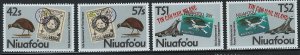 Tonga Niuafo'ou Scott 94-97 MNH! 