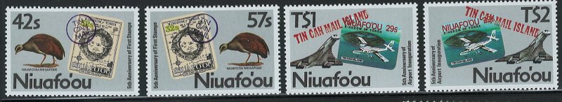 Tonga Niuafo'ou Scott 94-97 MNH! 