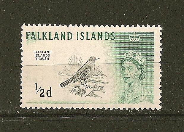 Falkland Islands 128 Thrush MNH