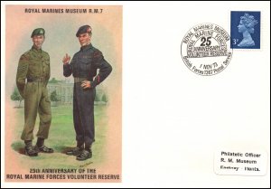 Great Britain Volunteer Reserve Royal Marines Mmuseum 1975 Cover