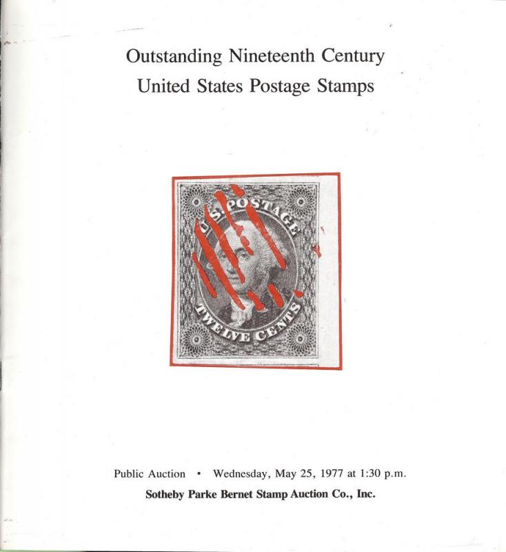 Outstanding Nineteenth Century United States Postage Stam...
