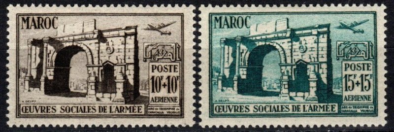 French Morocco #CB40-1 F-VF Unused CV $4.00 (X6795)