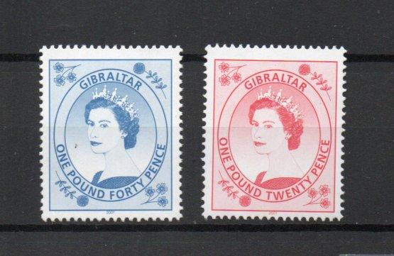 Gibraltar 885-886 MNH