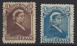 Newfoundland #49 and 51